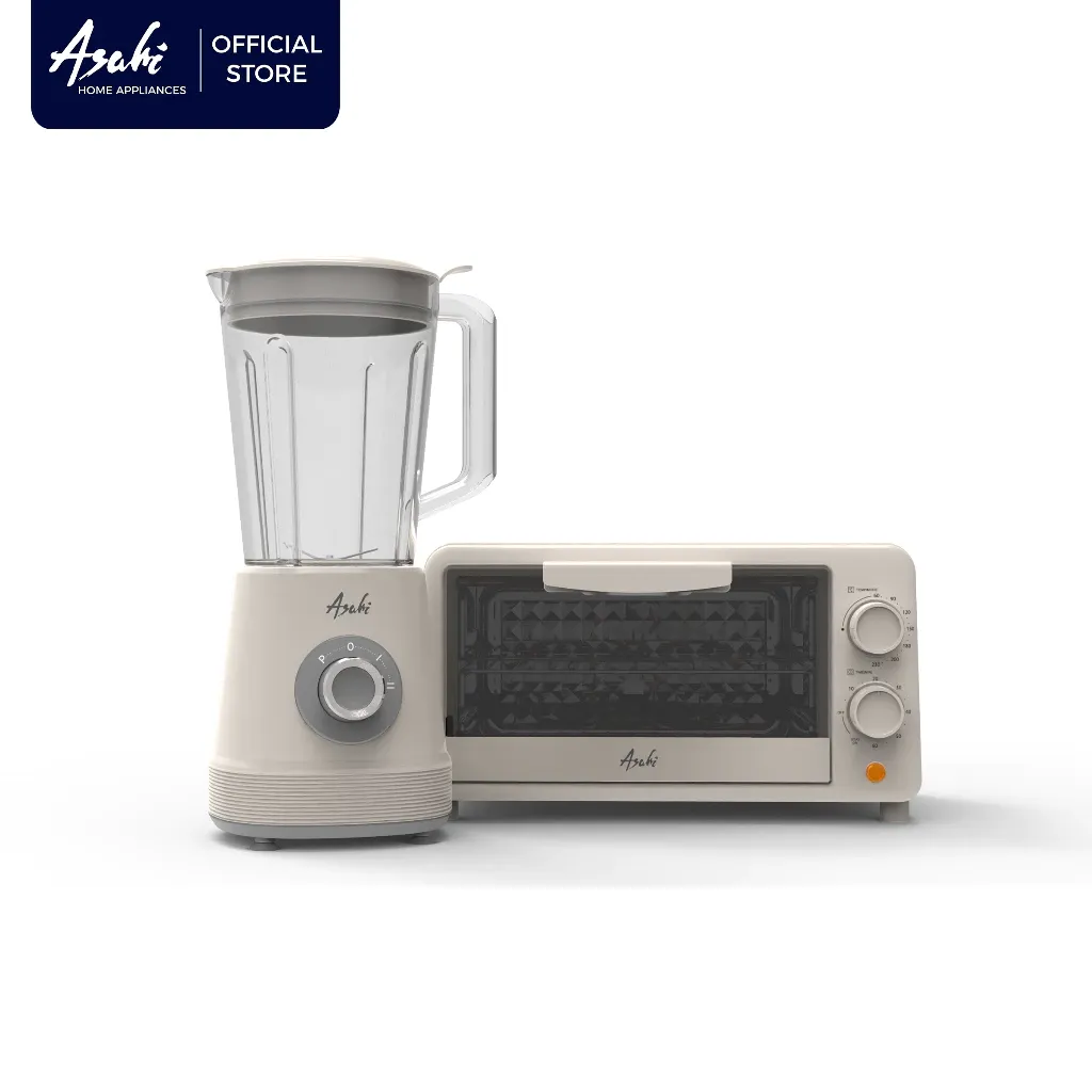 Asahi Bundle: OT 102 10L Oven Toaster + BL 909 1.5L Blender
