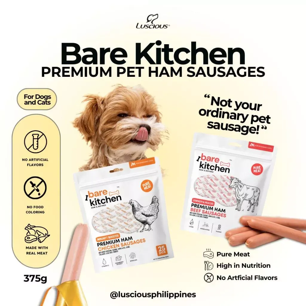 Bare Kitchen Buy 1 Take 1 Dog Treats Premium Dog Sausage Pet Sausage Cat Treats Pet Treats Dog Food