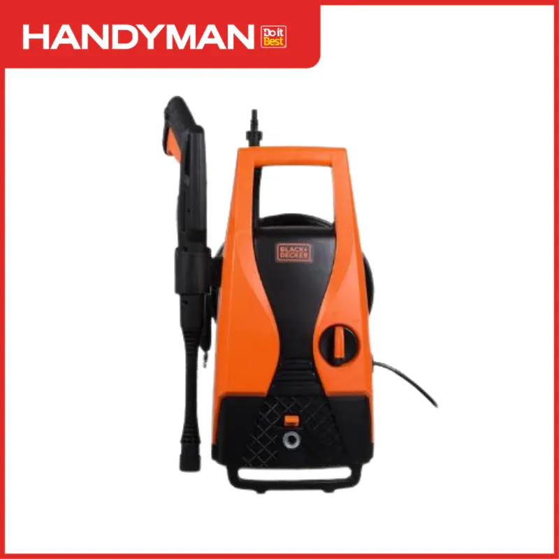 BLACK+DECKER PW1450TD-B1 1400W pressure washer with built-in hose reel