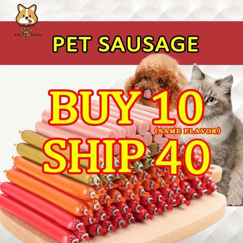 Sausage treats for dogs and cats, 15g