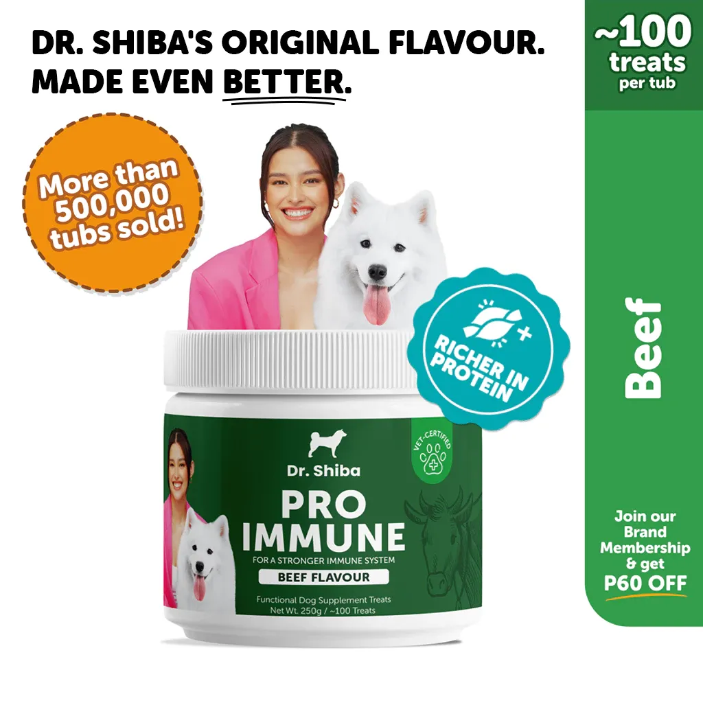 Dr Shiba Pro Immune Healthy Dog Treats: Dog Multivitamins for Immunity Support