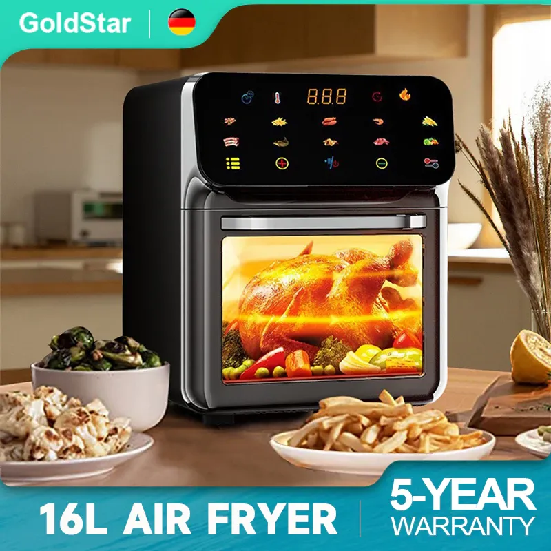 Gold Star Seiko 16L visual inverter air fryer