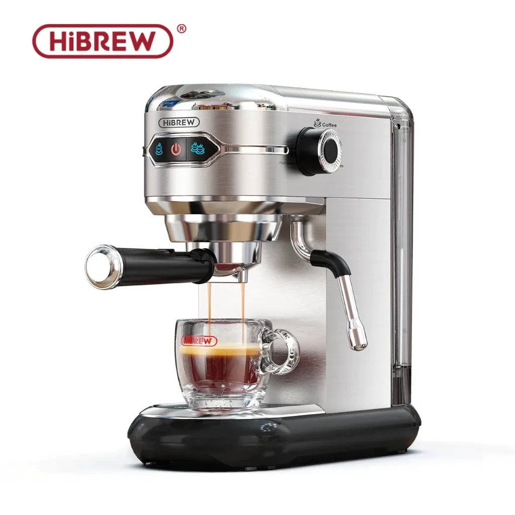 HiBREW H11 20 bar slim espresso machine for ESE pods and ground coffee