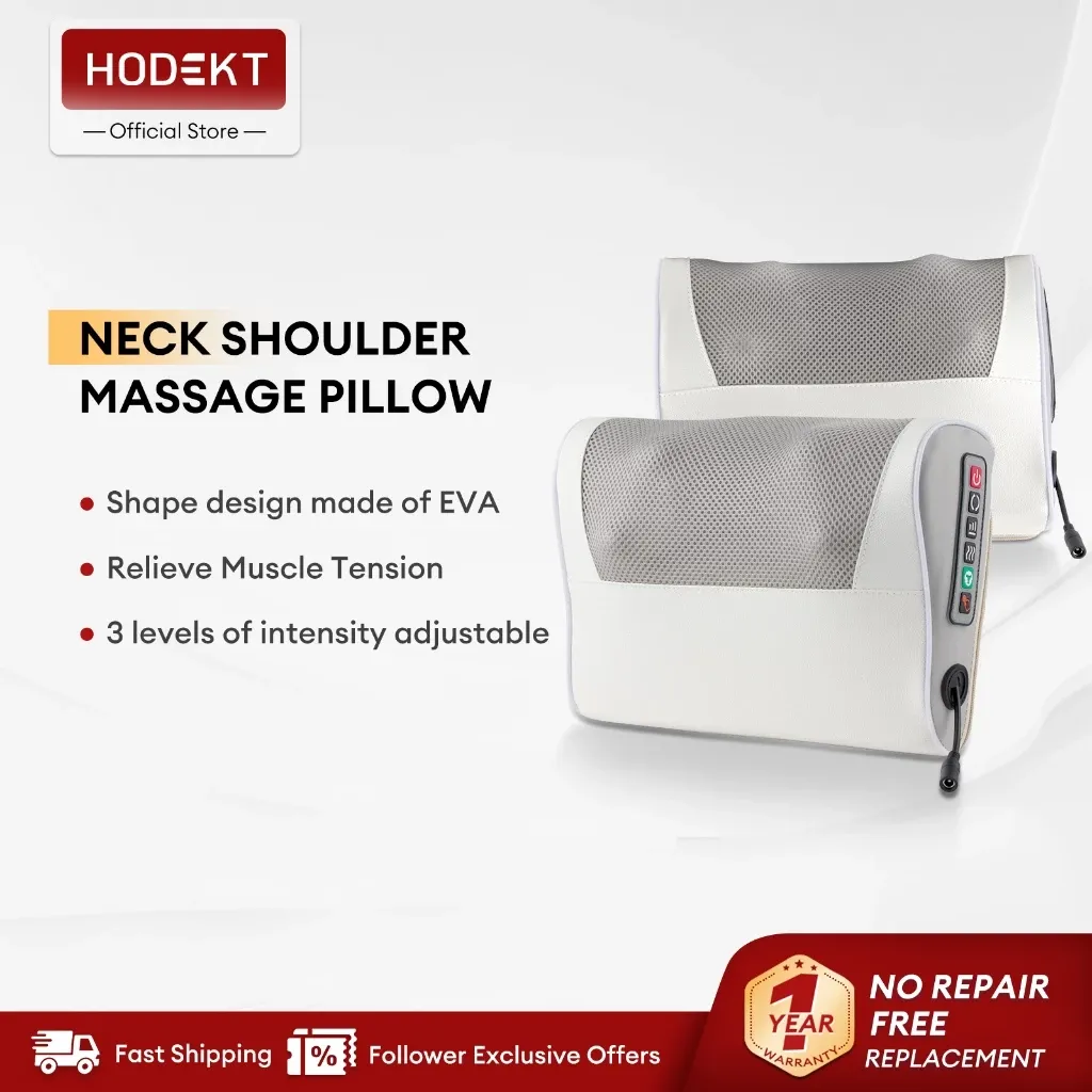 HODEKT neck and shoulder shiatsu massage shawl with heat, worn over the shoulders