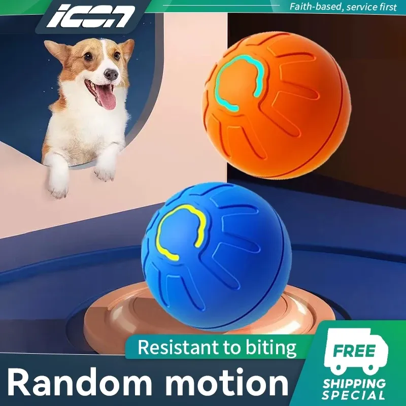 ICON automatic rolling electric pet toy ball for cats and dogs
