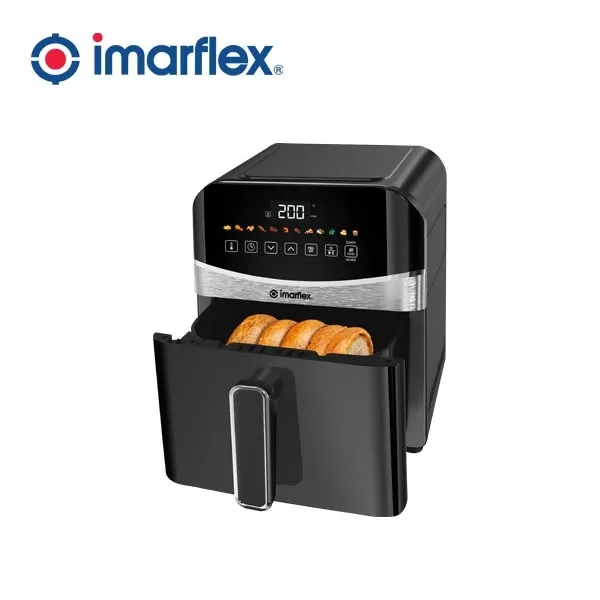 Imarflex IAF-761DH digital turbo air fryer, front view