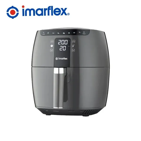 Imarflex IAF-955DG digital turbo air fryer in gray
