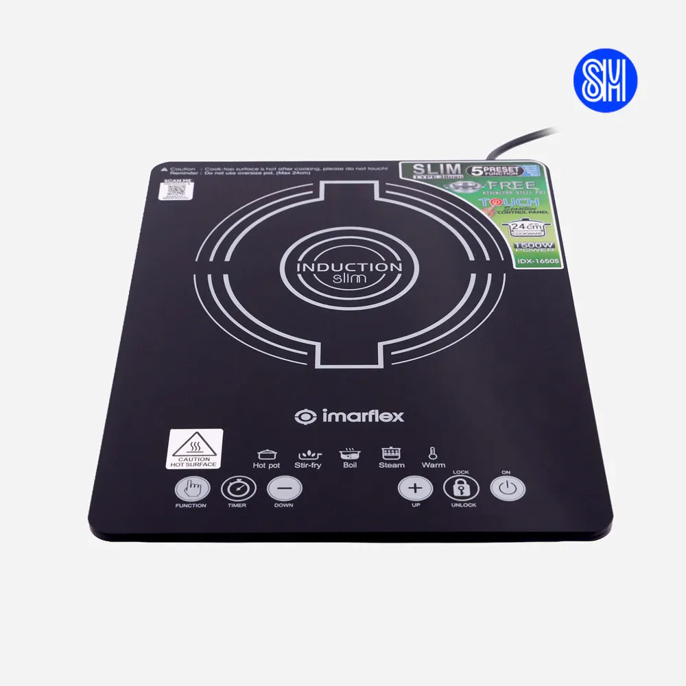 Imarflex IDX-1650S slim induction cooker, product view