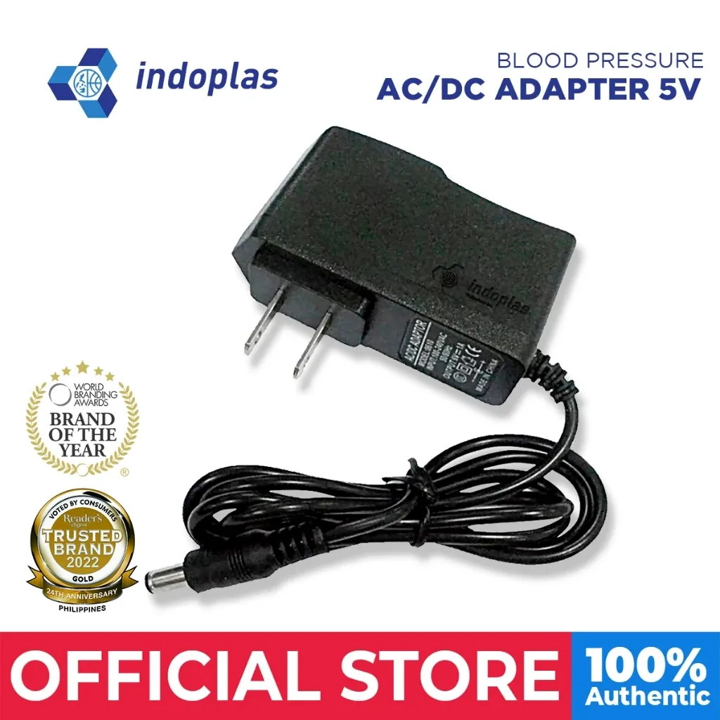 Indoplas blood pressure monitor power adapter
