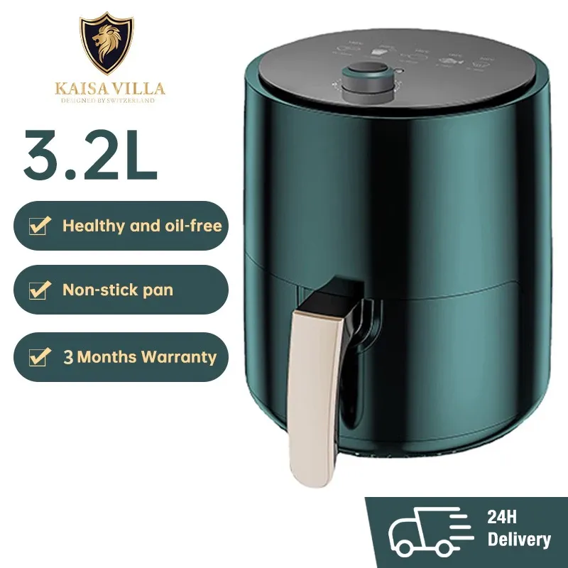 Kaisa Villa automatic air fryer available in 3.2L and 4L sizes
