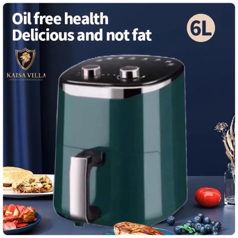 Kaisa Villa electric air fryer available in 5.5L and 6L sizes