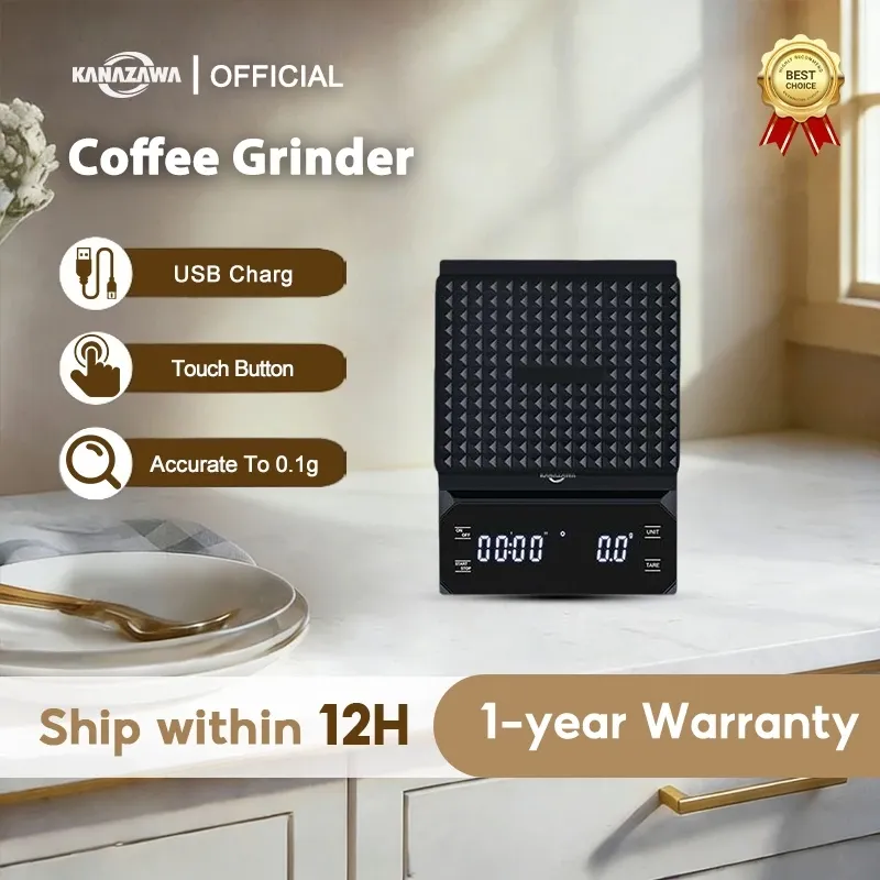 Kanazawa digital coffee scale with insulation pad