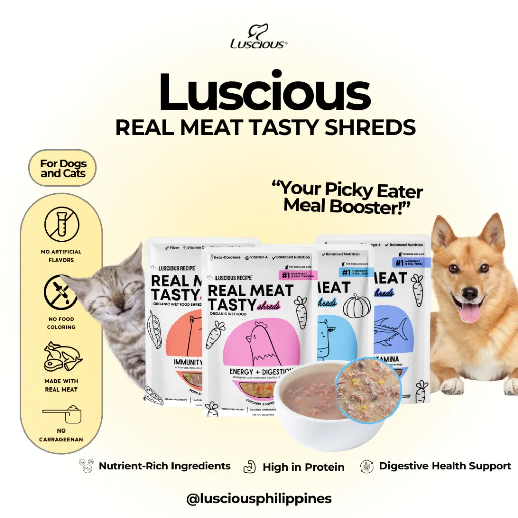 Luscious Recipe Real Meat Tasty Dog Wet Food Premium Cat Wet Food Organic Dog Food Cat Food