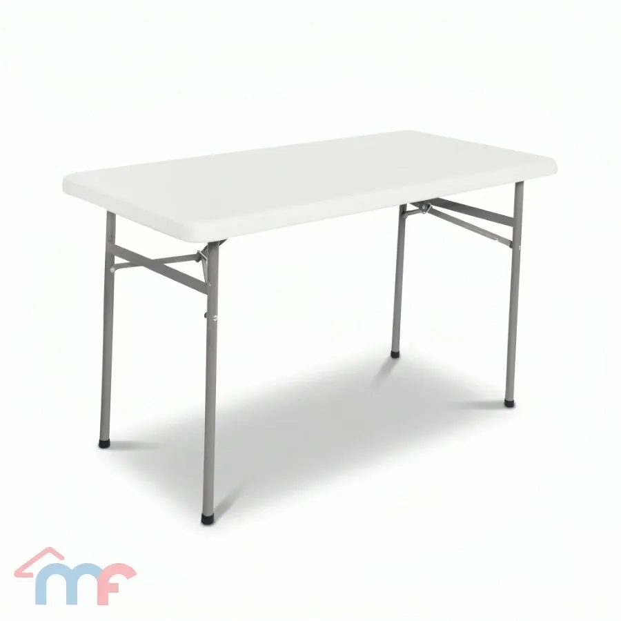 Mandaue Foam Anders folding table, three-quarter view