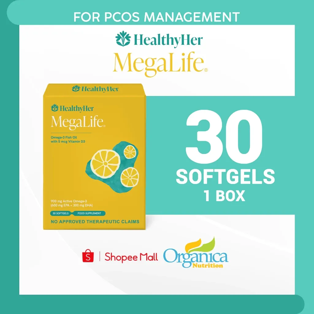 Megalife Omega-3 fish oil pack of 30 softgels