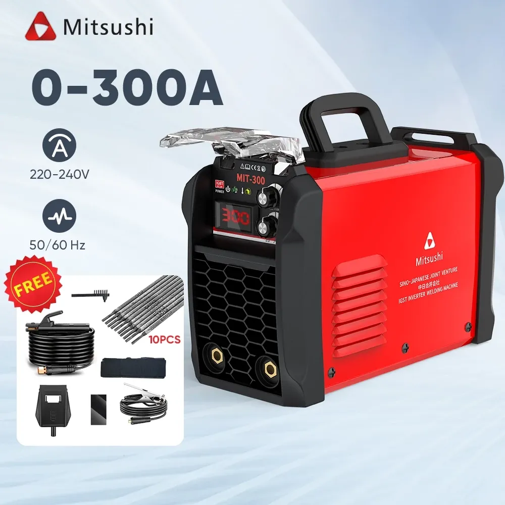 Mitsushi IGBT inverter welding machine with digital current display