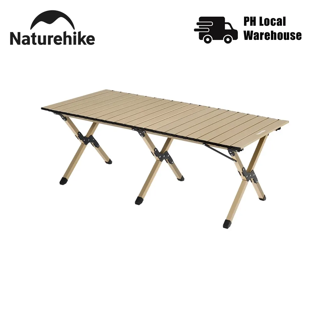 Naturehike Star Jane T01 egg roll camping table with slatted rolling top