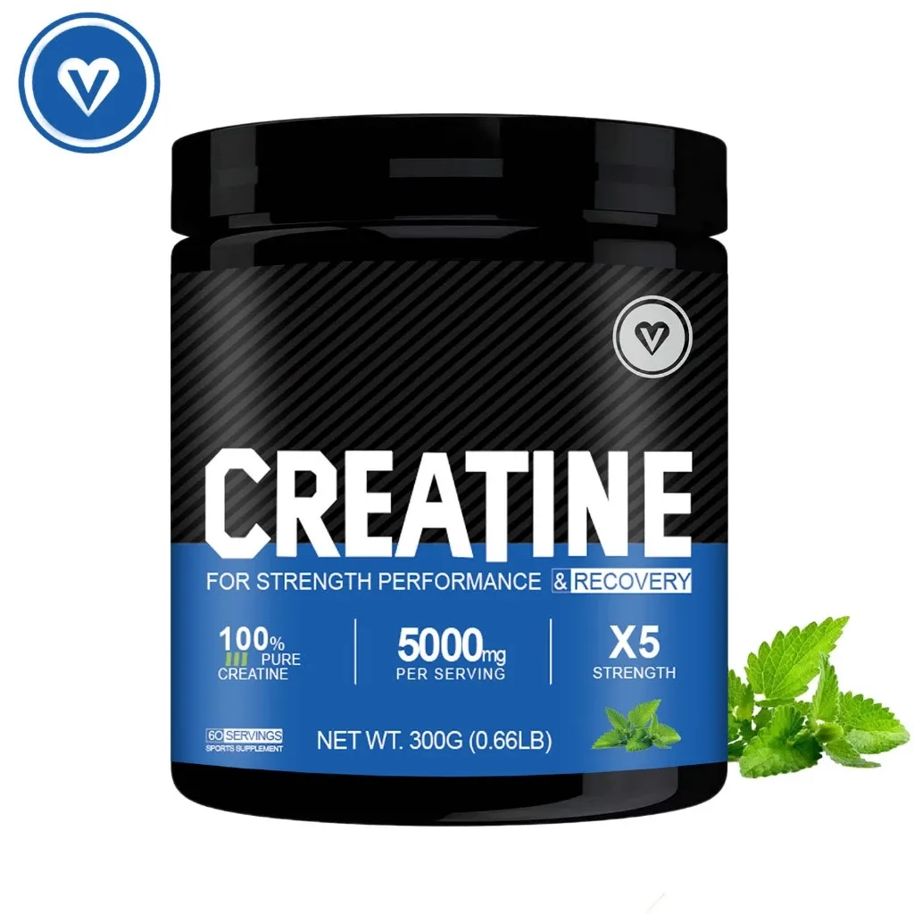 Omilay Creatine Monohydrate Powder 300g bag, front view