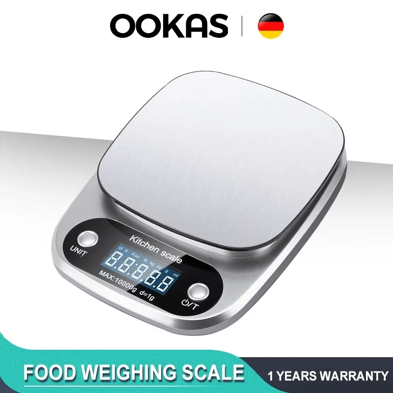 OOKAS LCD electronic food scale, product view