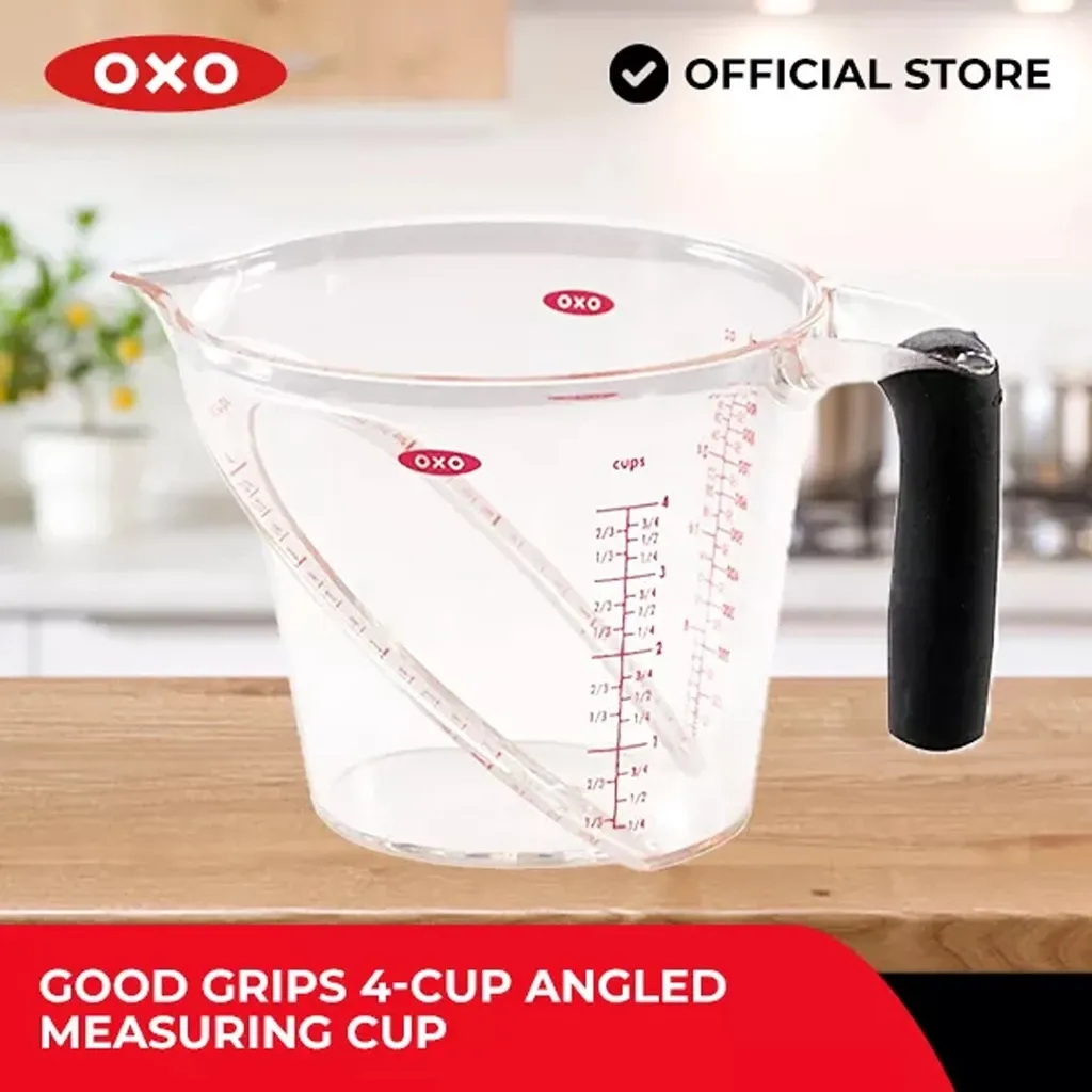 OXO Good Grips 4-Cup Angled Measuring Cup, product view