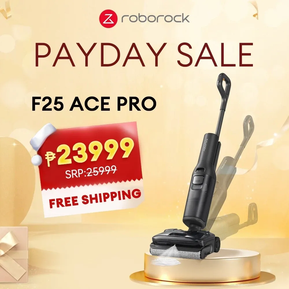 Roborock F25 Ace Pro wet and dry cordless stick vacuum with self-cleaning dock