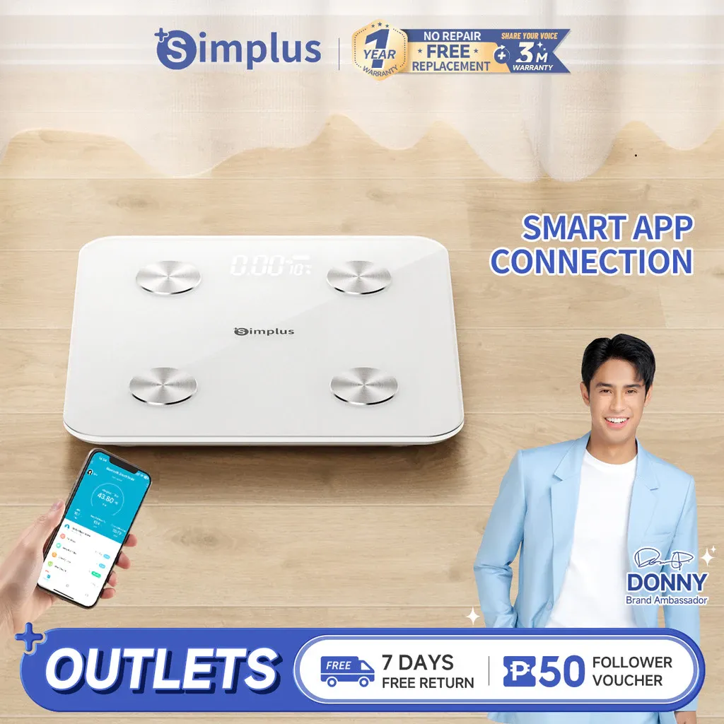 Simplus electric digital weighing scale with LED display