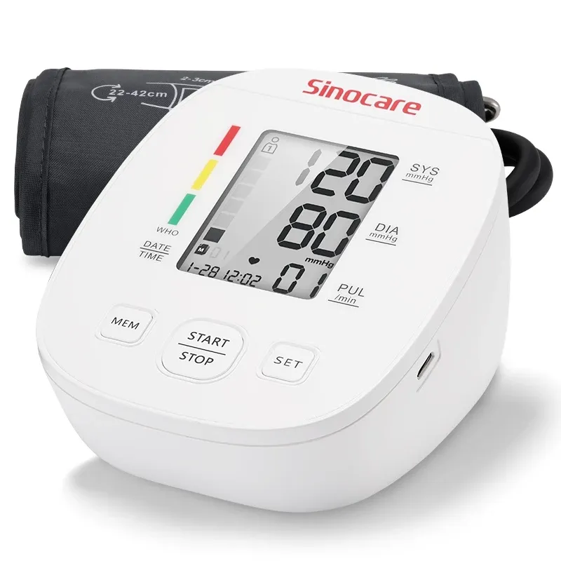 Sinocare AXD-809 Automatic Arm Blood Pressure Monitor