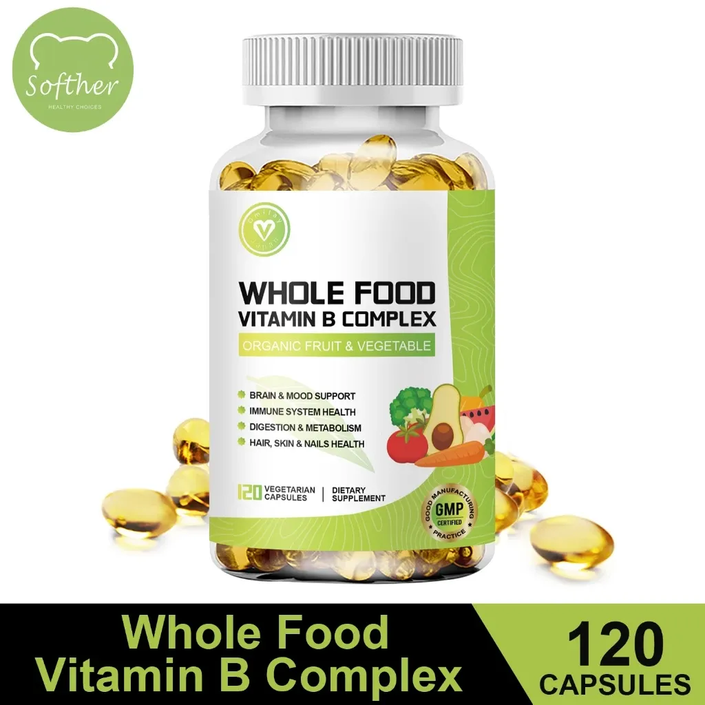Softher Vitamin B Complex multivitamin capsule bottle