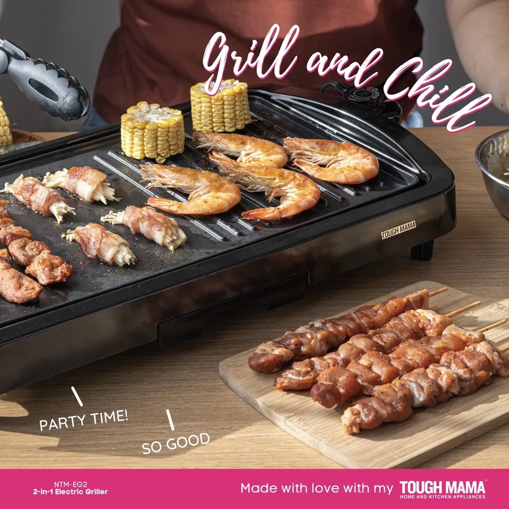 Tough Mama NTM-EG2 2-in-1 Electric Griller electric griller