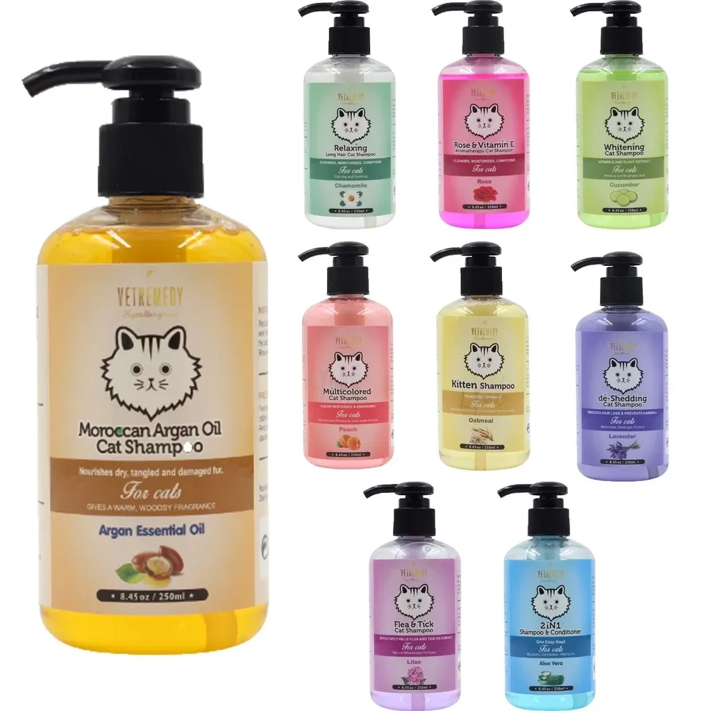 Vet Remedy Cat Shampoo 250ml (9 Variants)