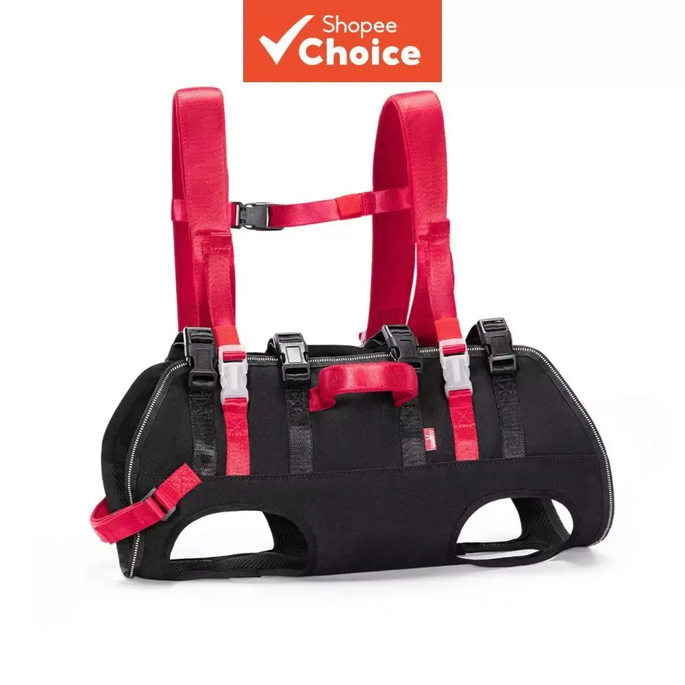 Wakytu C349 1.0 Dogs Carrier Backpack: Crossbody Handheld Foldable Lightweight Pet Bag for Small & Medium Dogs